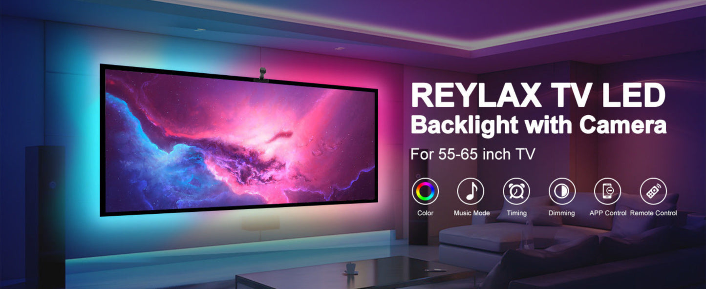 Led Light Bar Bluetooth Synchronous TV Background With Screen Light Strip